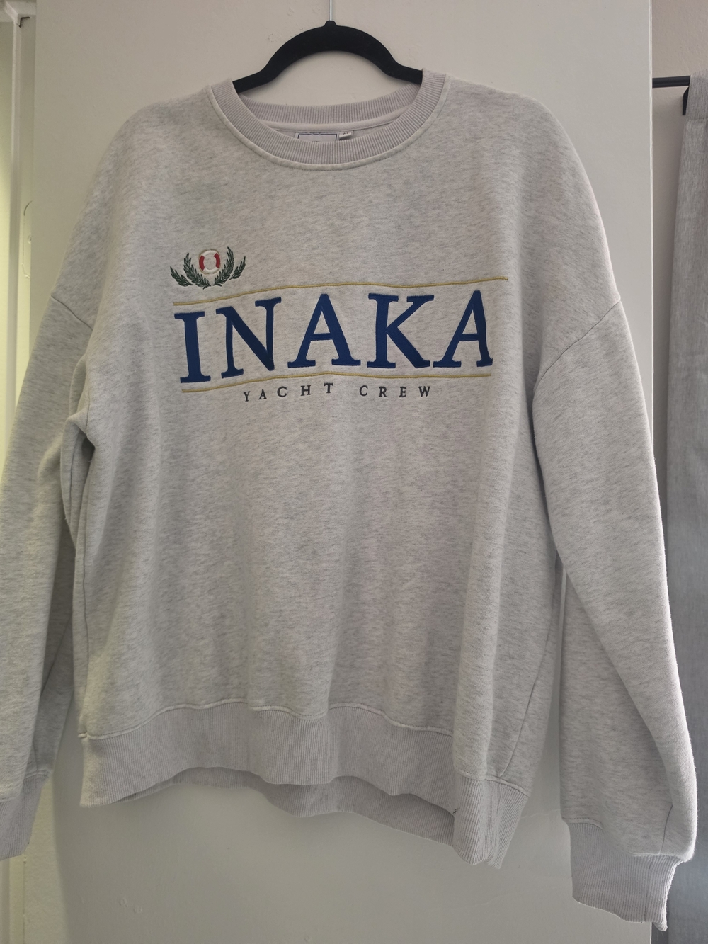Inaka Power Unisex Light Gray Sweatshirt